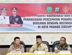 Wakil Walikota Padang Sidempuan Arwin Siregar Bahas Masalah Inflasi Untuk Menjaga Ketersediaan Pangan