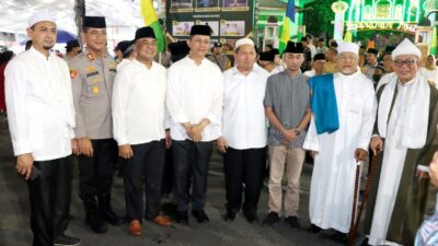 Kapolrestabes Medan Hadiri Langsung Penutupan Ramadhan Fair di Jalan Masjid Raya Medan