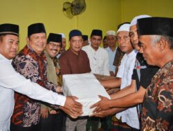 Walikota Irsan Efendi Nasution Hadiri Safari Ramadhan di Desa Manunggang julu Padang Sidempuan Tenggara