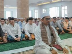 Masjid Agung Al-Abror Kembali Digunakan Untuk Sholat Ied 1444 H Usai Direnovasi