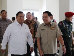 Kunjungi Purnawirawan Polri, Prabowo Berpesan Jaga Kerukunan dan Ketenangan Bangsa