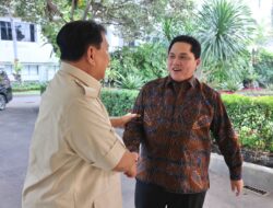 Prabowo Ucapkan Selamat ke Erick Thohir atas Prestasi Timnas di SEA Games: Luar Biasa!