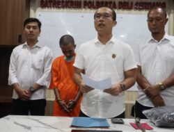 Sat Reskrim Polresta Deli Serdang Ungkap Kasus Pencurian Dengan Kekerasan Yang Terjadi di Kecamatan Tanjung Morawa