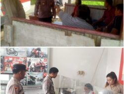 Kasat Binmas Polres Tebing Tinggi Sambangi Pos Kamling Dan Showroom Sepeda Motor