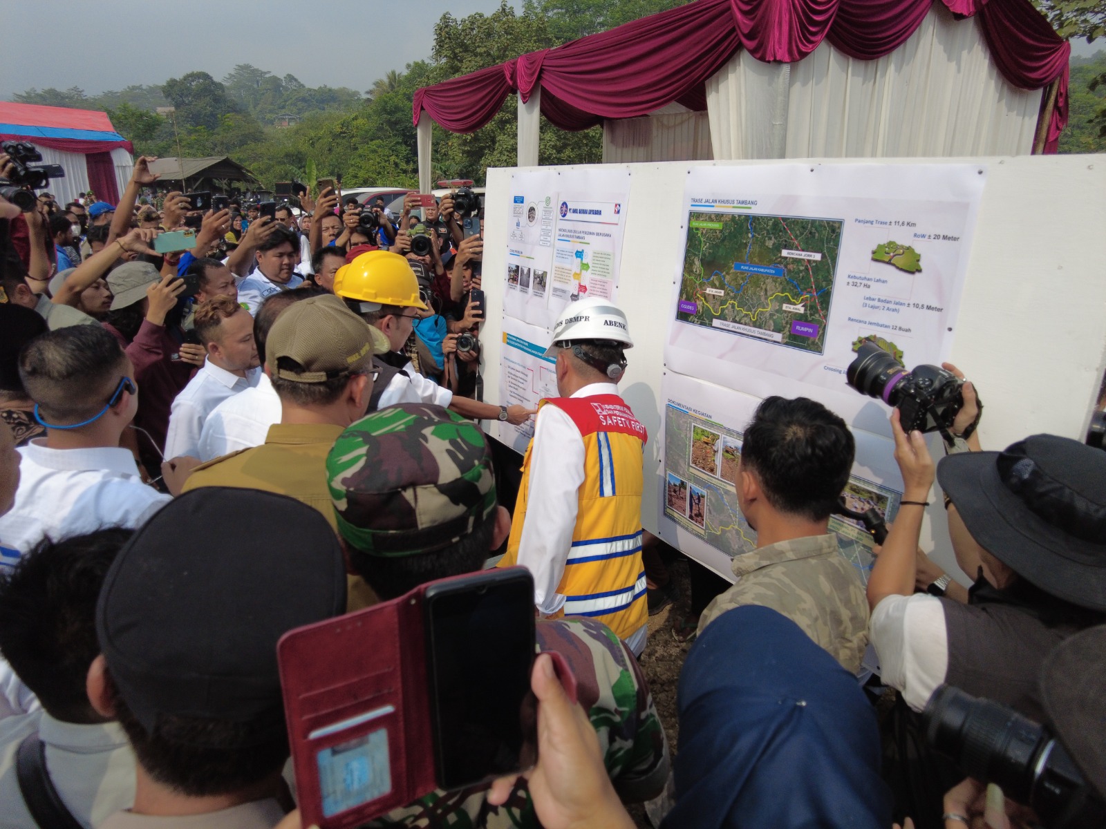 Ridwan Kamil : Tahun Depan Jalan Tol Tambang Rengasjajar - Rumpin Kabupaten Bogor Selesai Dibangun