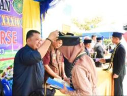 Bupati Tapsel Hadiri Pelepasan SMA Negeri 1 Arse i kelas XII Tahun 2022-2023