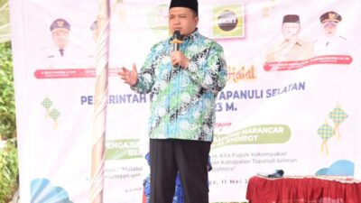 Bupati Tapsel : Halal Bi Halal Dapat Mempererat Tali Silaturrahmi