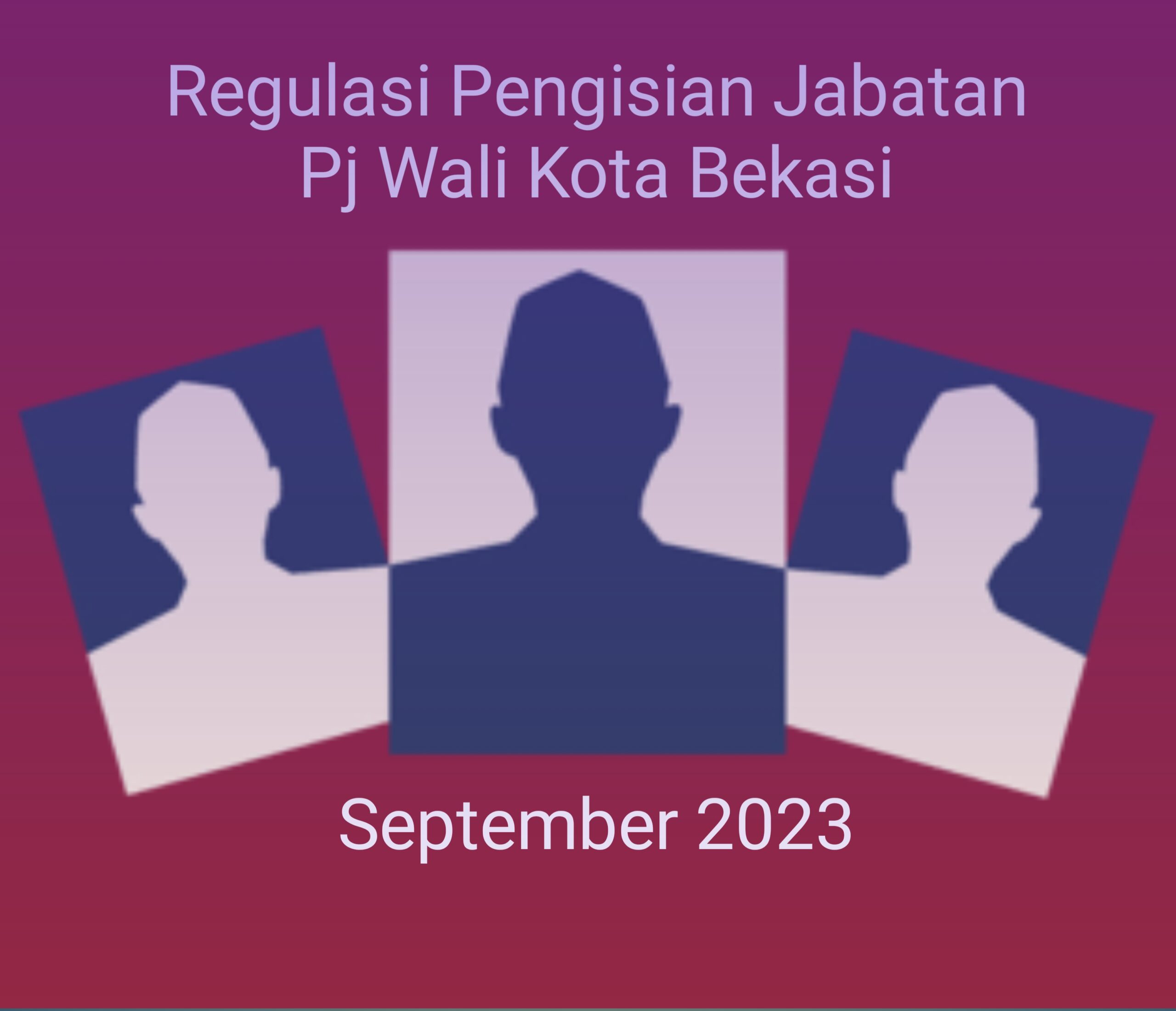 Regulasi Pengisian Jabatan Pj Wali Kota Bekasi, DPRD Harus Mengusulkan 3 Nama Calon Pj Kepala Daerah