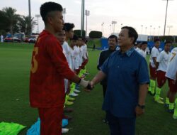 Cek Latihan U-17 Persib yang Dikirimnya ke Qatar, Prabowo Kagum Ada Pemain dari Makassar dan Bali