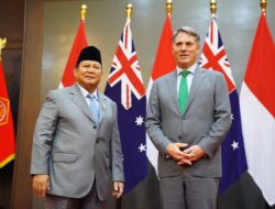 Prabowo Empat Mata dengan Wakil PM/Menhan Australia, Bicarakan Kerja Sama Pertahanan