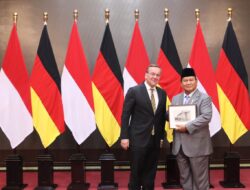 Prabowo Terima Kunjungan Menhan Jerman, Bahas Penguatan Kerja Sama Pelatihan dan Pendidikan