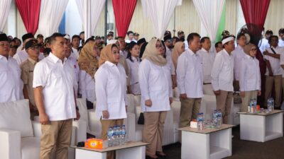 Ribuan Kader Gerindra Bekasi Berkumpul Untuk Menangkan Prabowo