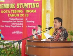 Optimalisasi Penanganan Stunting, Pj Walikota Tebing Tinggi Himbau Semua Stakeholder Terkait Ambil Bagian