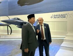 Prabowo Hadiri Paris Air Show 2023, Miniatur Rafale Indonesia Dipamerkan