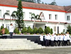 Pimpin Apel Pagi Gabungan, Bupati Tapsel Ajak PNS-ASN Sisihkan Rezeki Untuk Berkurban