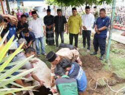 Semarak Hari Raya Idul Adha 1444 H, Lapas Kelas IIB Tebing Tinggi Sembelih 6 Ekor Hewan Qurban