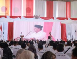 Hadiri Rakernas APDESI, Prabowo: Kades Pemimpin Terdekat Rakyat Indonesia