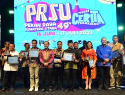 Kota Padangsidimpuan Raih Juara 3 Kesenian Daerah Terbaik Pada Event PRSU ke-49 tahun 2023.