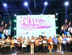 Luar Biasa! Tapsel Sabet 2 Juara Sekaligus di Event PRSU Ke-49 Tahun 2023