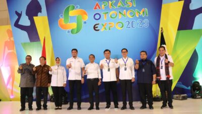 Apkasi Otonomi Expo 2023, Pemkab Tapsel Raih Penghargaan Stand Terbaik Kategori Atraktif
