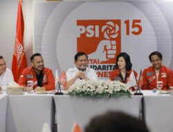 Silaturahmi ke PSI, Prabowo: Kami Punya Cita-cita Sama untuk Persatuan Bangsa