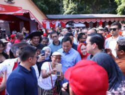 Prabowo Berpantun di Hadapan Masyarakat Indonesia di Amerika Serikat