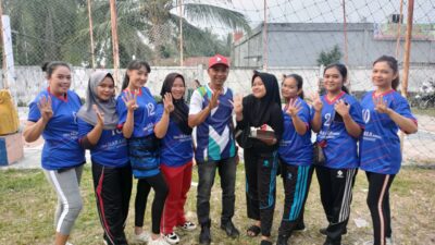 Ketua Umum F – DB Buka Turnamen Voly Ball, Dalam Rangka HUT RI – 78 Dan HUT F – DB Ke – 9