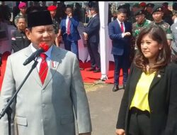 Menhan Prabowo Wakili Presiden Jokowi Tetapkan 2.497 Komcad TNI TA. 2023