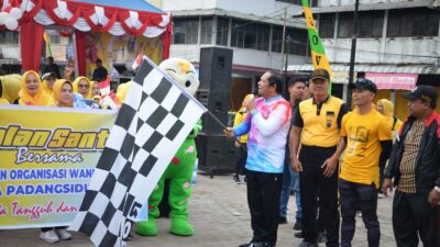 GOW Kota Padangsidimpuan Gelar Kegiatan Jalan Santai