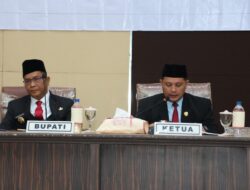 Bupati Tapsel Sampaikan Rancangan KUA PPAS TA 2024