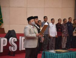 Bupati Tapsel Lantik Pejabat Administrator, Pengawas, dan Guru