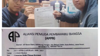 Melanjutkan Laporan ke Kejari APPB : Menduga Ada Praktek Korupsi Di DPPPA Kota Bekasi