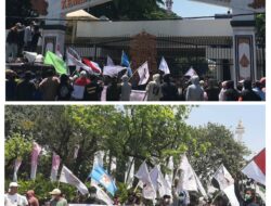 Ratusan Massa Bekasi Tergabung Dalam Komeback Koalisi Masyarakat Bekasi, Menggugat  Menggelar Aksi dan Berunjuk Rasa Didepan Gedung Kemendagri RI