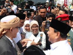 Menhan Prabowo Dampingi Presiden Jokowi Hadir Pembukaan Munas dan Konbes NU
