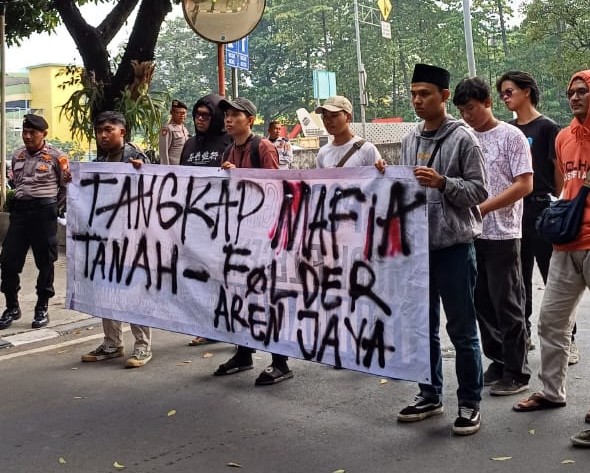 Diduga Pembebasan Lahan Folder Air Di Aren Jaya Berbau KKN, AKAMSI GERUDUK PemKot Dan BPN Kota Bekasi