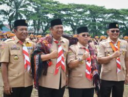 Wali Kota Irsan Efendi Nasution Pimpin Upacara Peringatan Hari Pramuka ke-62 tingkat Kwarcab Kota Padangsidimpuan