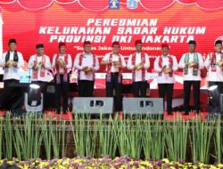 Menkumham RI Apresiasi DKI Jakarta Sebagai Provinsi Pertama Pencapaian 100 Persen Kelurahan Sadar Hukum