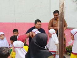 Bupati Tapsel Kunjungi SD Swasta 100620 Muhammadiyah Desa Sorik Kec.Batang Angkola