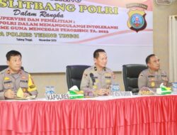 Polres Tebingtinggi Terima Kunjungan Puslitbang Mabes Polri