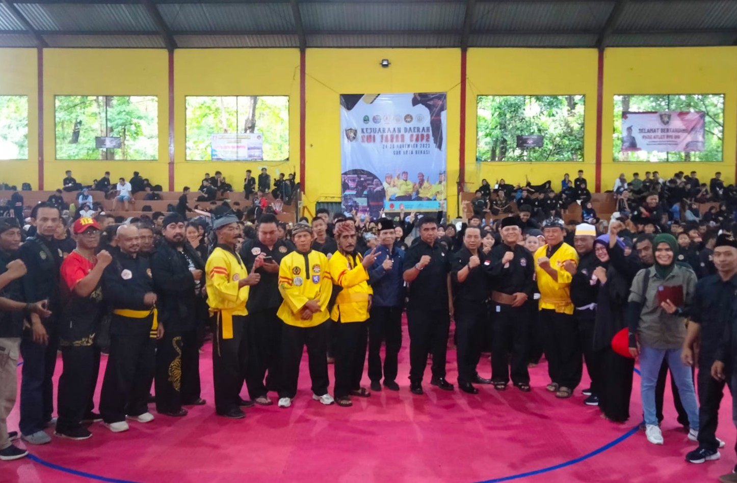 Kota Bekasi Gelar Kejuaraan Pencak Silat Satria Muda Indonesia (SMI) Jabar Cup II 2023 Resmi Dibuka Kadispora