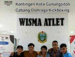 Dinas Parbud Kota Gunungsitoli Apresiasi Atlit Muda Pada Kejurda Kickboxing Sumut