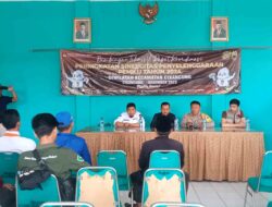 Membangun Sinergitas, PPK Cikancung Gelar Rapat Koordinasi Penyelenggaraan Pemilu Tahun 2024