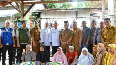 Ketua Baznas Kota Padangsidimpuan H.Zainal Arifin Tampubolon Salurkan Bantuan Pada Korban Kebakaran