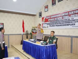 Kapolres AKBP Dudung Setyawan Pimpin Rakor Lintas Sektoral Operasi Ketupat Toba 2024