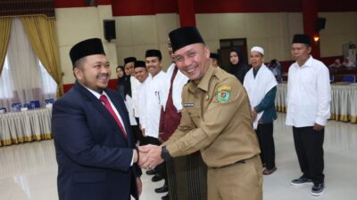 Bupati Dolly Pasaribu Lantik Pengurus LPTQ Kabupaten Tapsel Periode 2023-2025