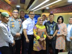 Waka Polres Hadir DiMoU Pemkab Labuhanbatu Dan PT KAI