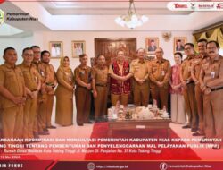 Pemkab Nias Koordinasi Dengan Pemerintah Kota Tebing Tinggi