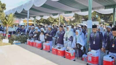 Pj. Walikota Letnan Dalimunthe Lepas 493 Calon Jamaah Haji Asal Kota Padangdidimpuan