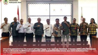 Pemkab Nias Hadiri Kegiatan P2K Di Kantor Regional Vl Medan