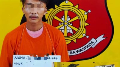 Rampok  SP  Motor, Anwar Ditangkap Unit Reskrim Kualuh Hulu 